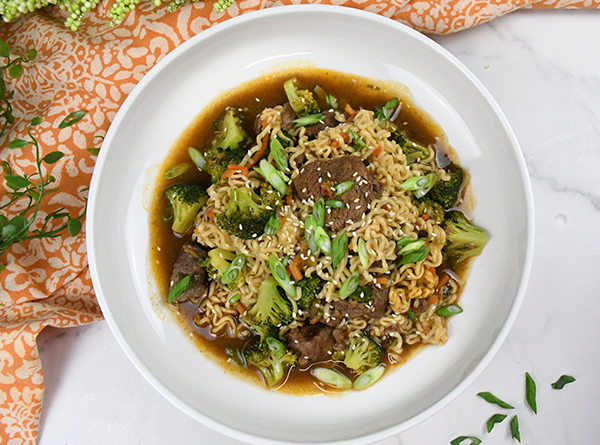 Slow Cooker Beef Ramen Bowl - Step 4
